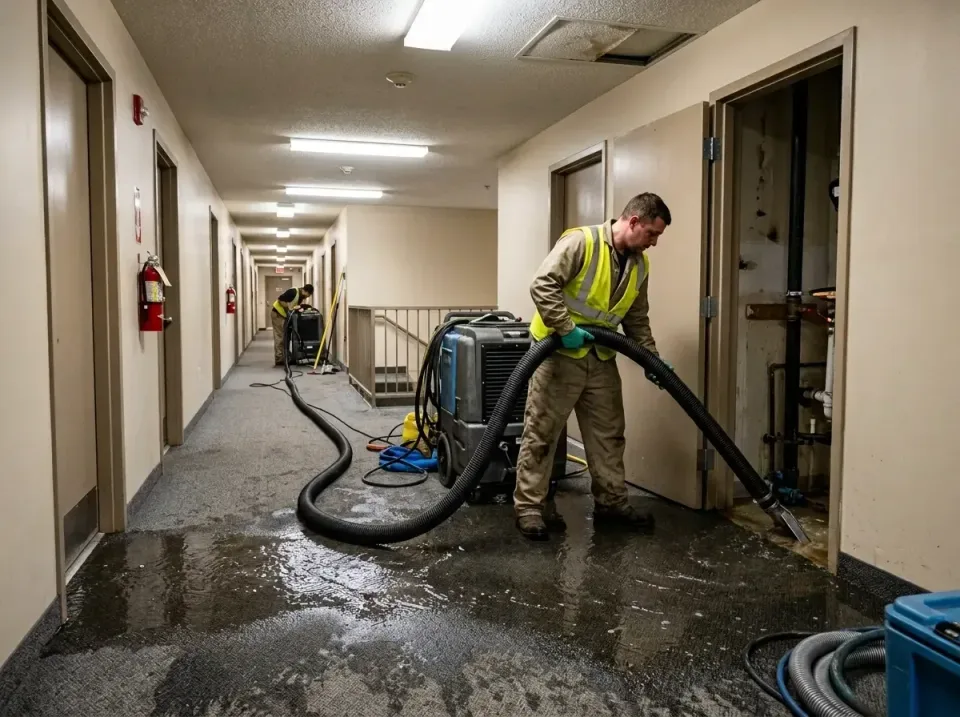 multi-unit-apartment-hallway-f-005 — frequently asked questions, Emergency Burst Pipe Water Extraction & Removal in Vermont